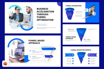 Sales Funnel Infographic PowerPoint Template
